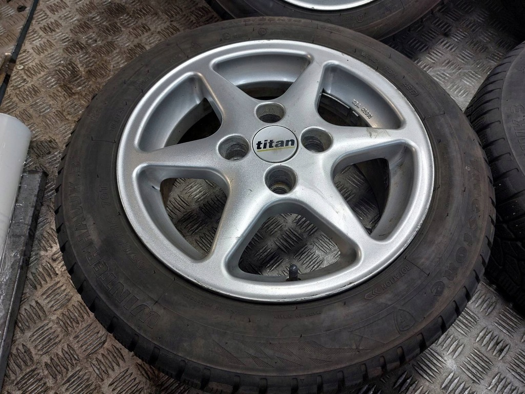 ROȚI IARNA 4X100 6Jx14 ET37 165/65R14 HYUNDAI MAZDA KIA HONDA TOYOTA Product image