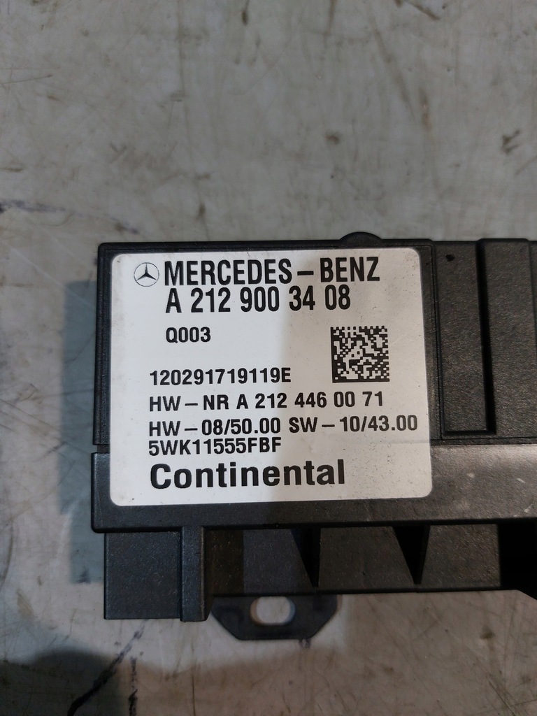 MODUL POMPA COMBUSTIBIL MERCEDES W212 2.2CDI Product image