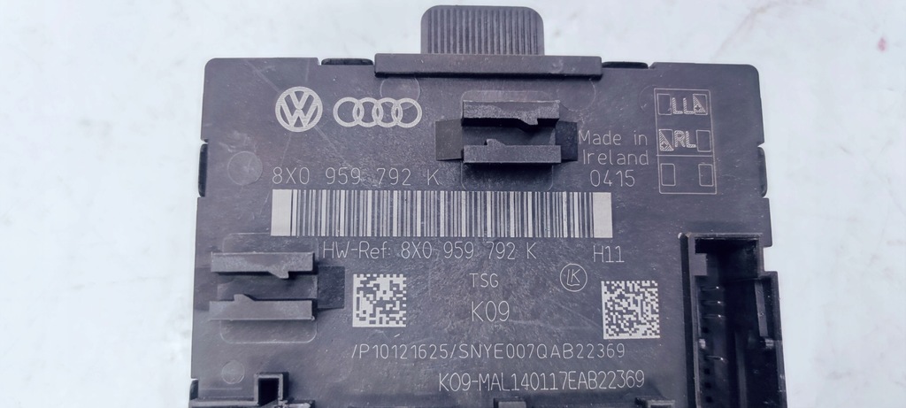MODUL CONTROLLER UȘĂ AUDI A1 8X Q3 8U 8X0959792K Product image