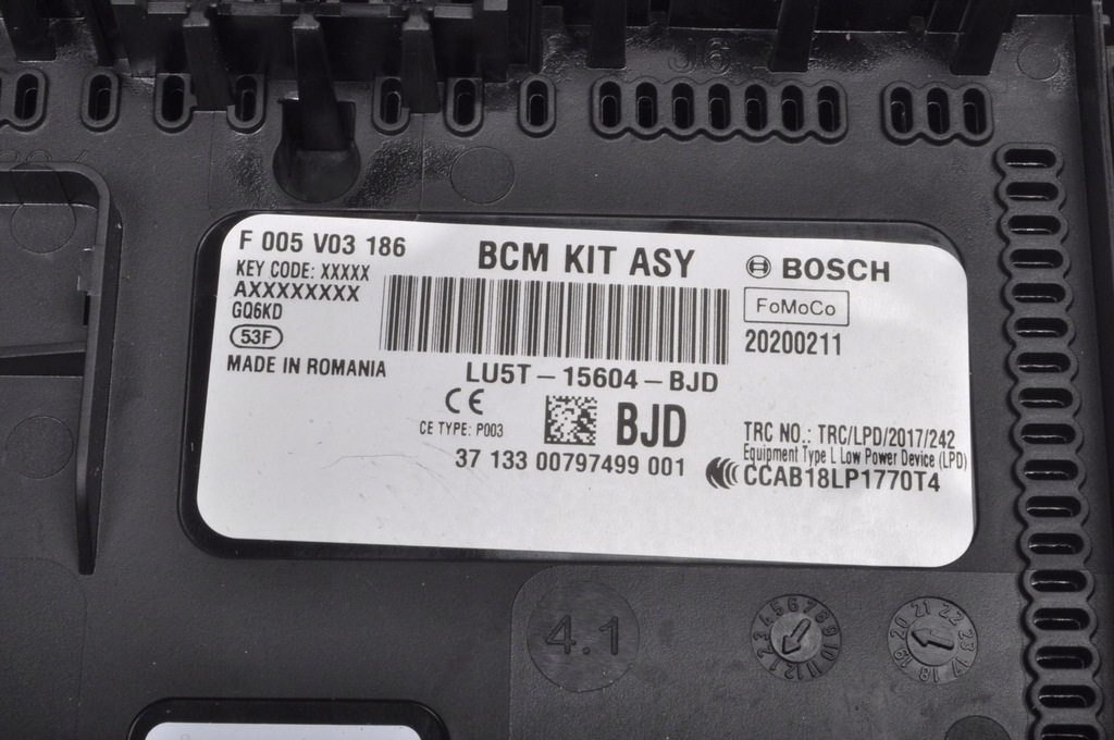 CAZĂ FORD FIESTA MK8 1.0 PUMA MK2 MODUL BSI LU5T-15604-BJD Product image