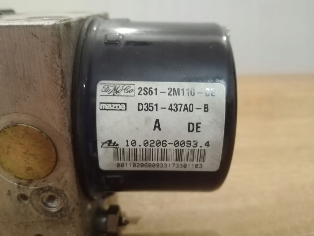 ABS POMP FUSTA FUSION 2S61-2M10-CE MAZDA 2 D351-437A0-B Product image