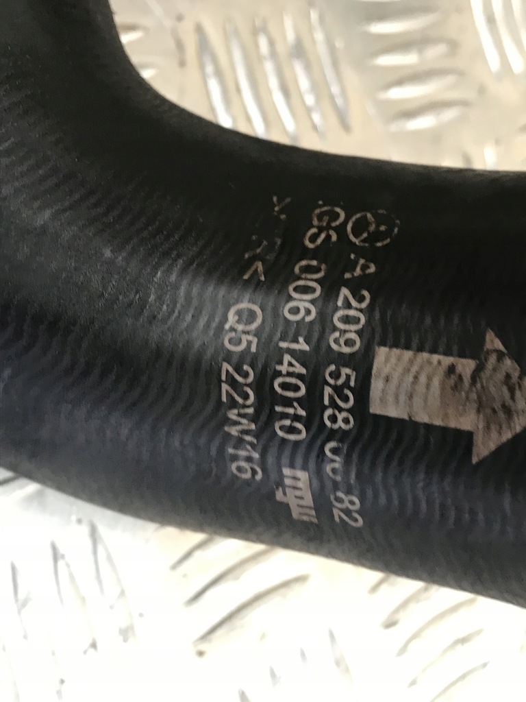 Conductă intercooler Mercedes W209 OE 2095280682 Product image
