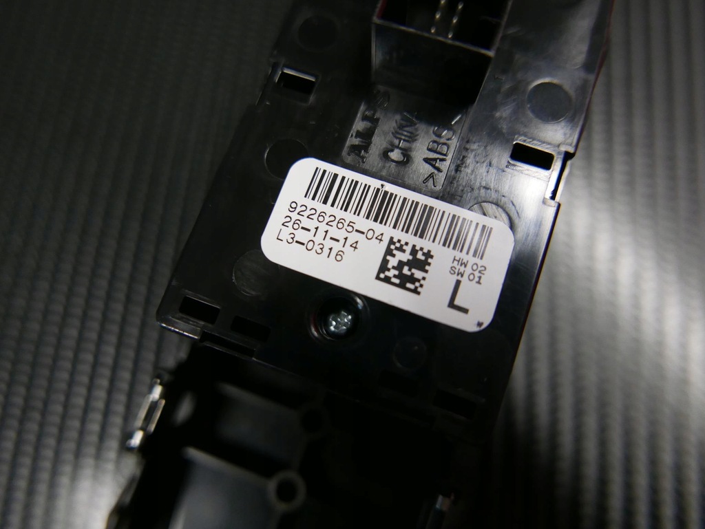 BMW F21 PANOU COMUTATOR OGLINZĂ GEAM 9226265 UK Product image