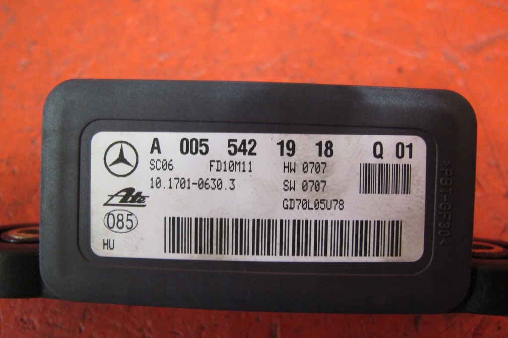 MERCEDES C-CLASS W204 204 204K S204 MODUL SENSOR ESP A0055421918 Product image