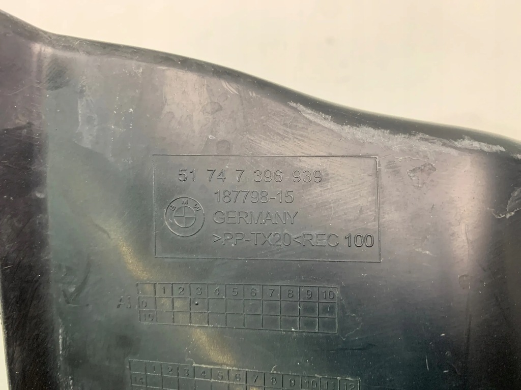 BMW F30 F31 PRIME AER VOLAN STÂNGA 7396939 Product image