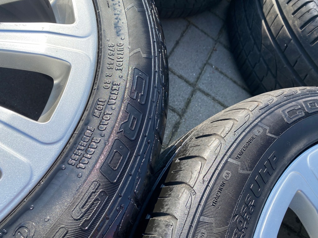 ROȚI JANTE 20 MERCEDES 166 164 GLK SET CU ANVELOPE Product image