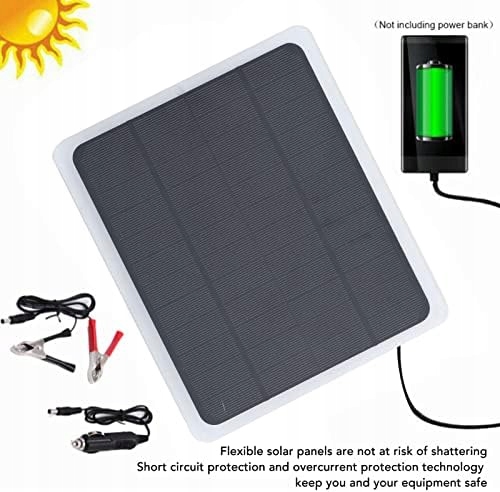 PANOU SOLAR / ÎNCĂRCĂTOR SOLAR 20W 12V PENTRU MAȘINĂ Garosa DUPĂ RETURNARE Product image