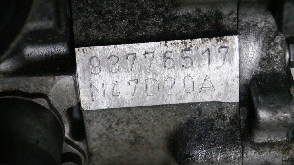 MOTOR BMW SERIA 3 E92 2.0D 177KM N47D20A 2007 Product image