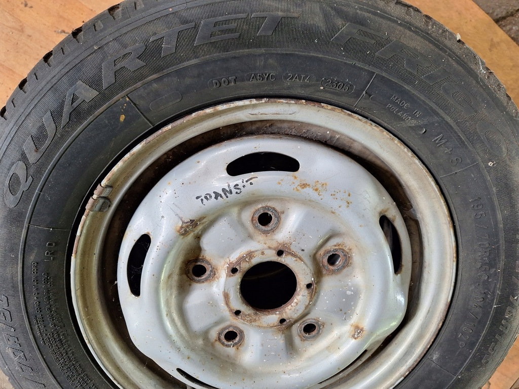 JANTE FORD TRANSIT 5x160 DĘBICA QUARTET FRIGO 195/70 R15C 6.65 mm Product image