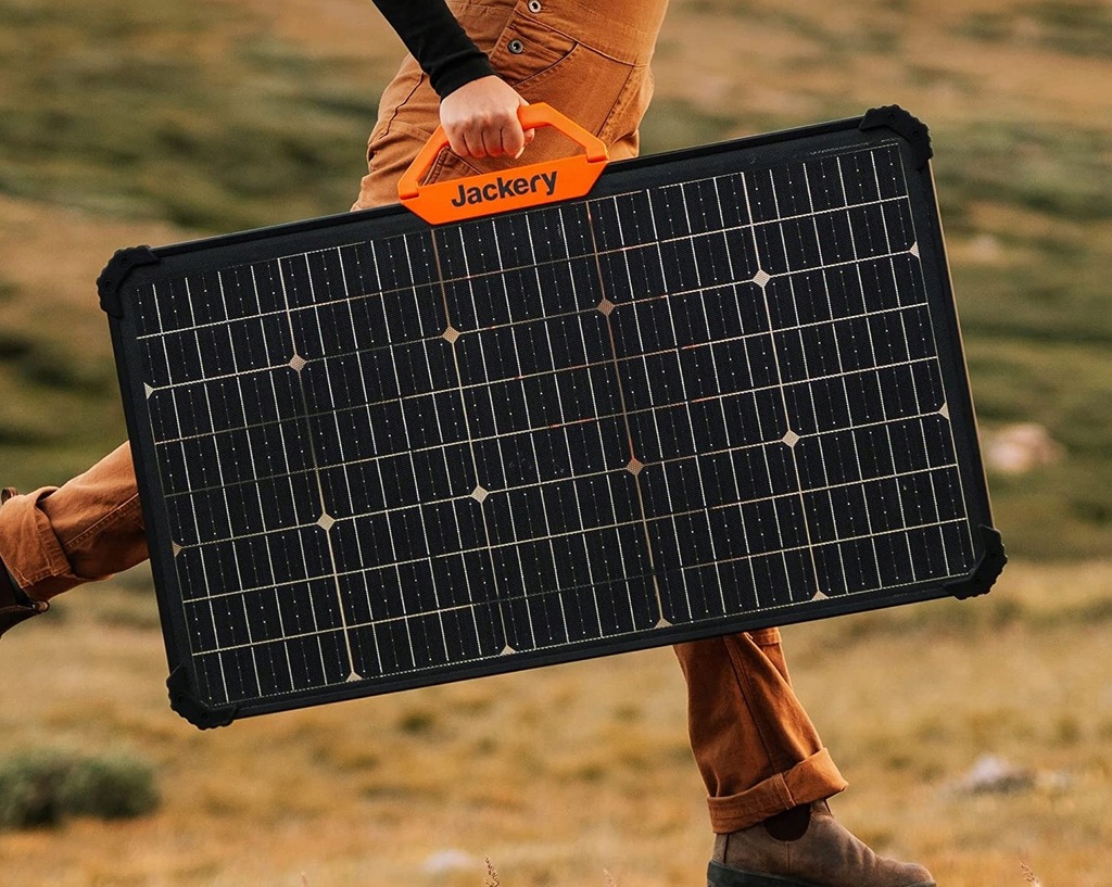 JACKERIE SOLARSAGA 80W DUBLU PORTATIV Product image