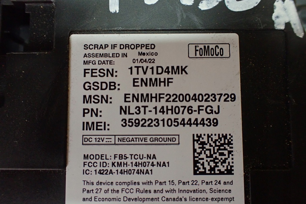 Modul de comunicare telematică Ford F150 Lariat 2022 Product image