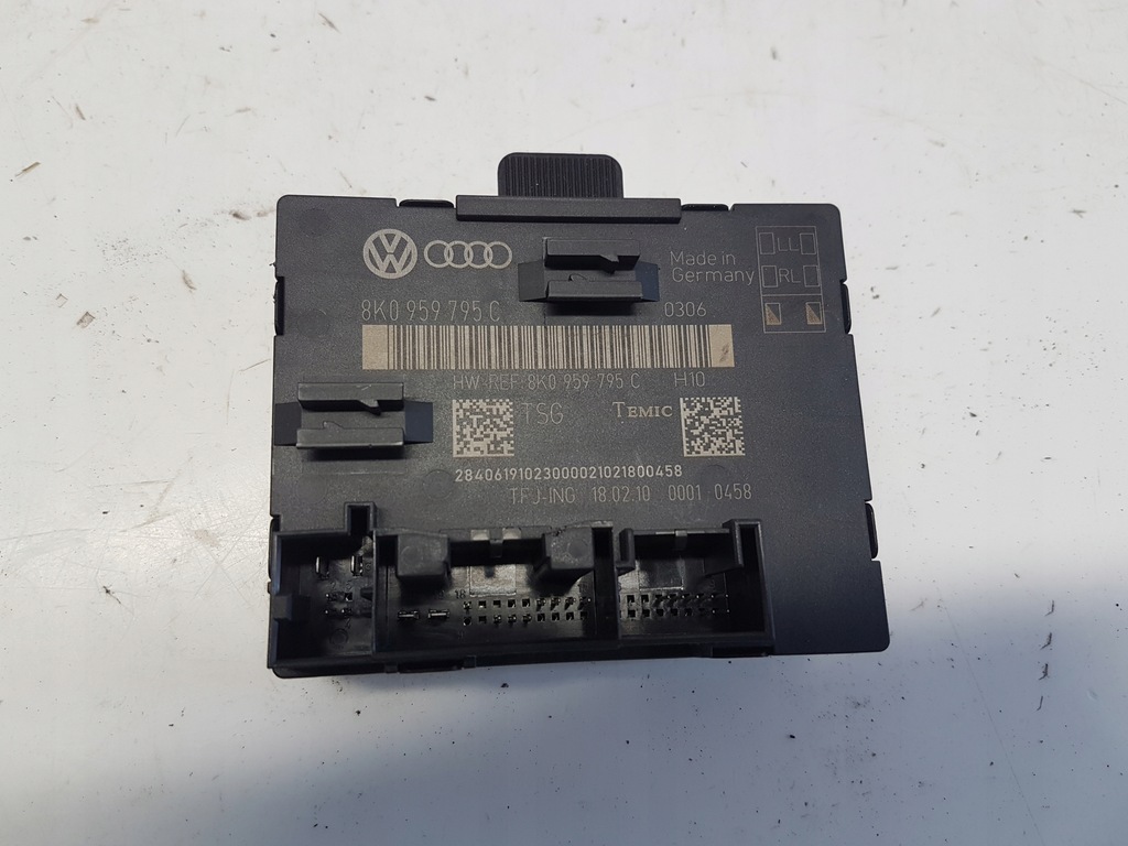 MODUL CONTROLLER UȘĂ AUDI A4 B8 08 Product image