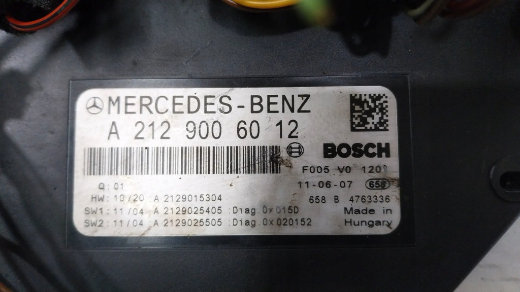 SAM A2129006012 Modul controler Mercedes E W212 Product image