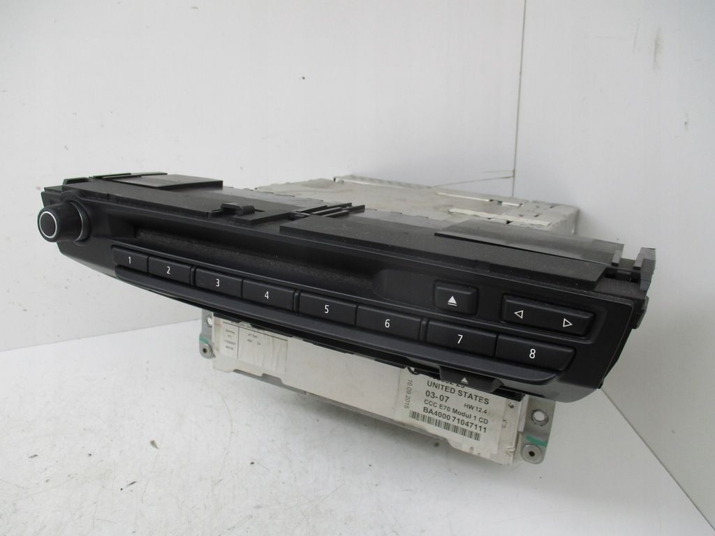 BMW X5 E70 cititor de navigație modul CCC 9165854 9133784 Product image