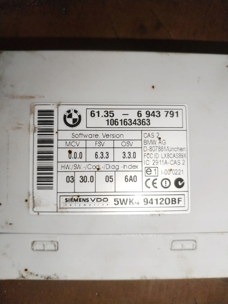 Controlere BMW 5 E60 E61 2004 Product image
