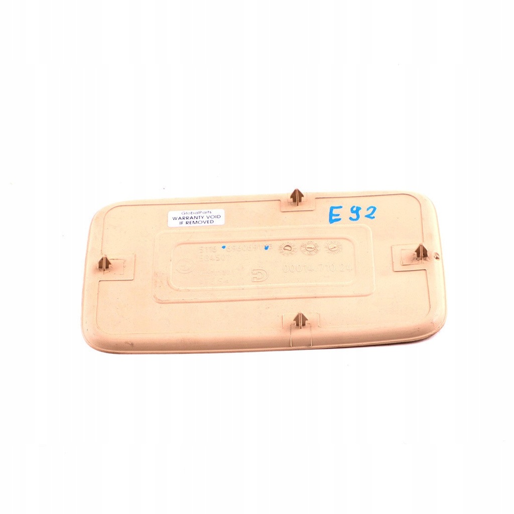 BMW E92 E93 Inserție cauciuc Covoraș consola Bej 6960691 Product image
