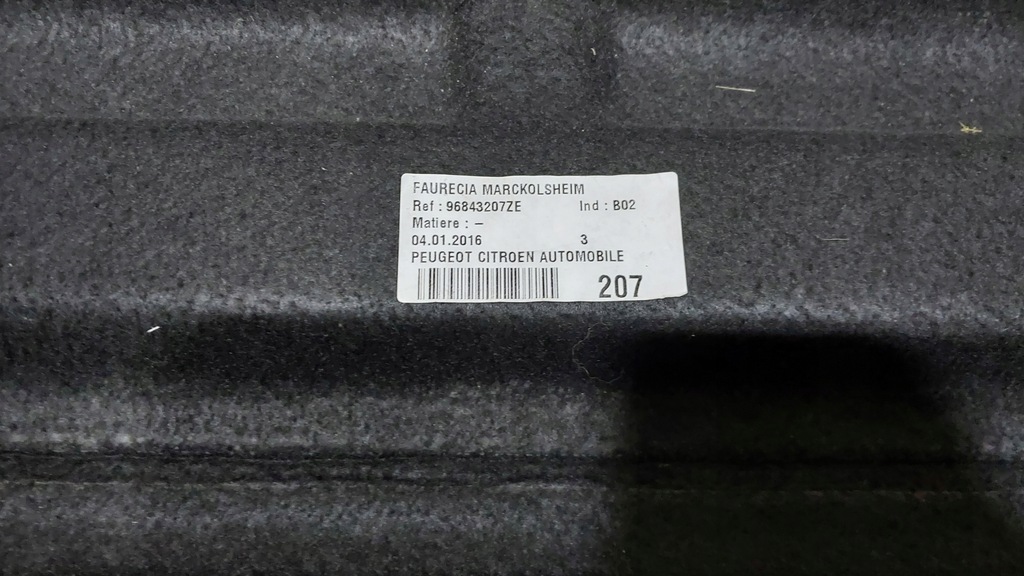 Peugeot 3008 I Lift Reger nava concediu 2009-2016 Product image