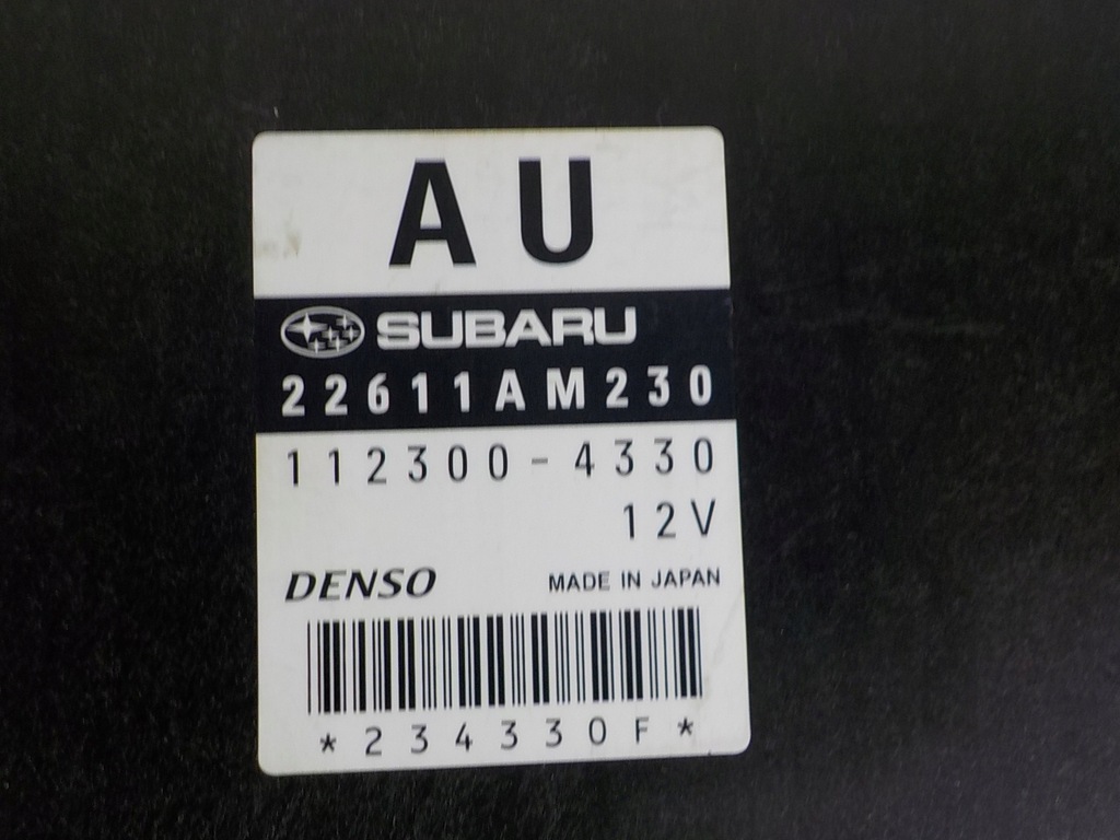 Subaru Forester II SG 2,5 T Kit de pornire 22611AM230 AU Product image