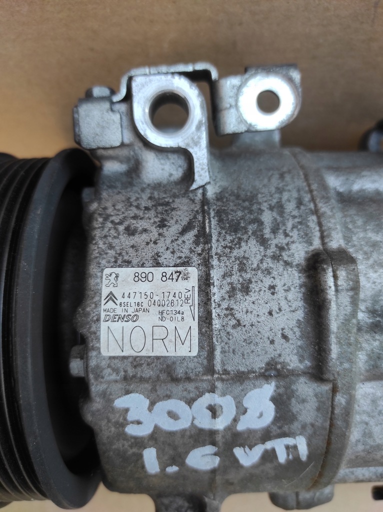 COMPRESOR AER CONDITIONAT PEUGEOT 3008 Product image