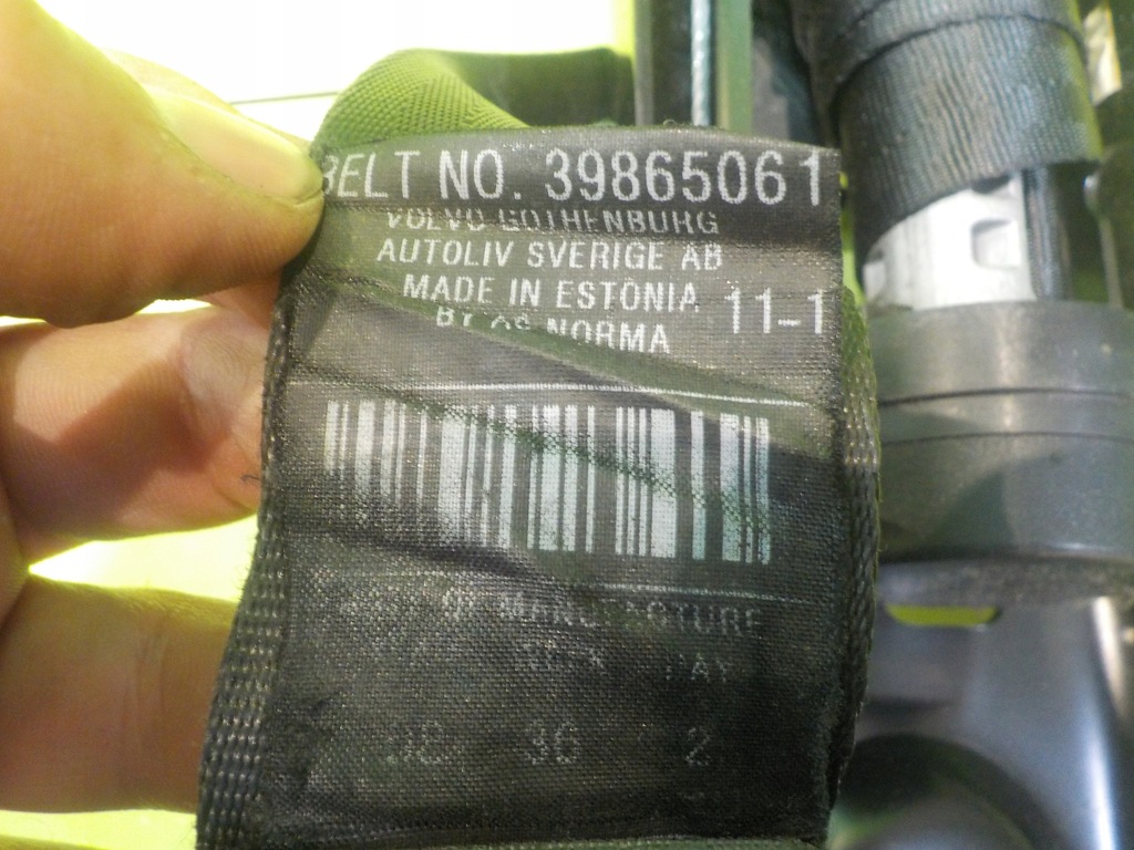 Centura de siguranta VOLVO V70 III 08r dreapta fata 39865061 Product image