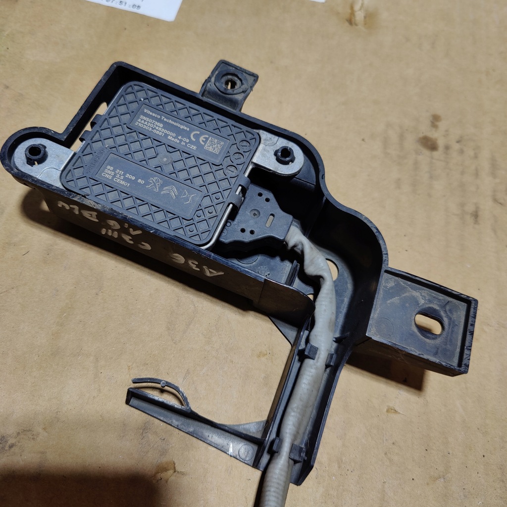 CITROEN C3 III BLUEHDI NOX ADBLUE PROBE 9821120980 Product image