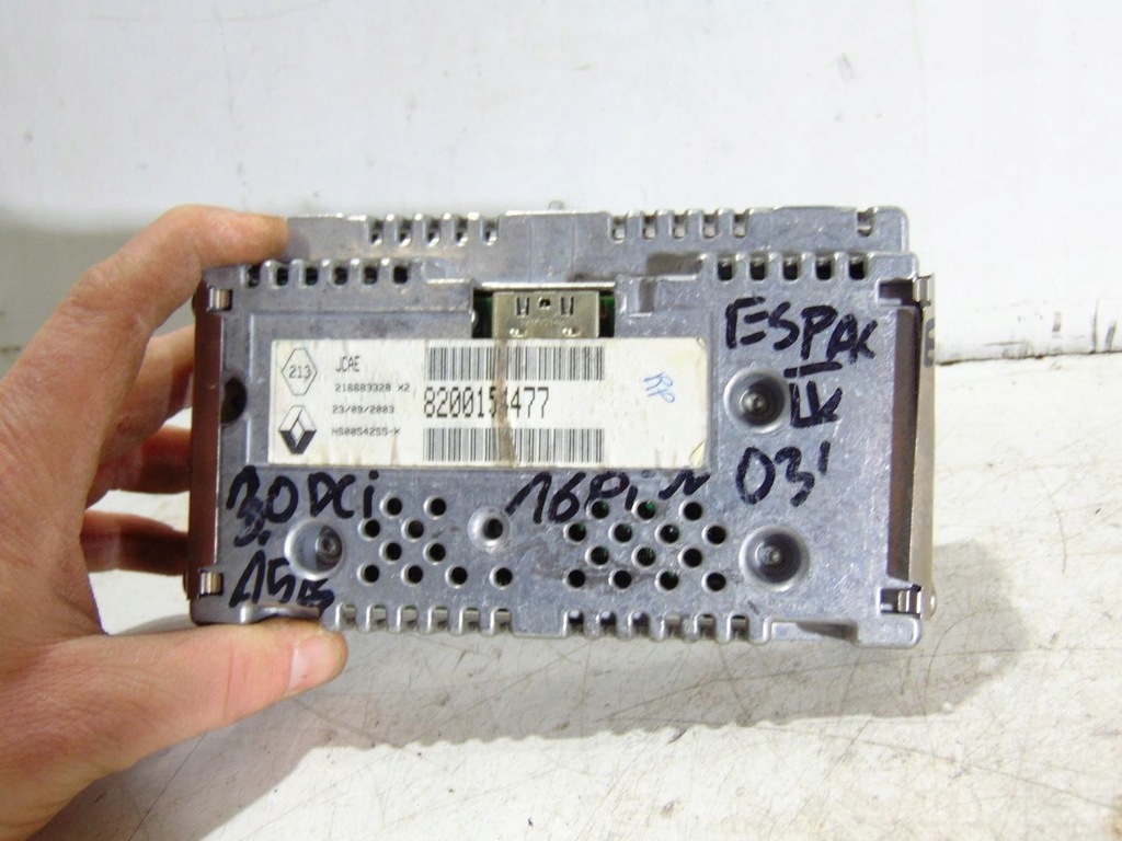 DISPLAY DE NAVIGAȚIE RENAULT ESPACE IV 8200154477 Product image