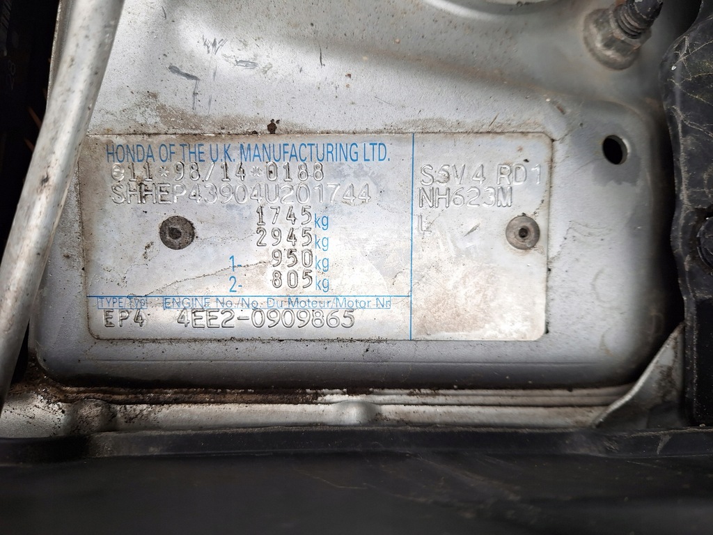 TELECOMANDĂ DE BLOCARE CENTRALĂ HONDA CIVIC 7 VII SPORT EP4 LIFT G8D348HA Product image