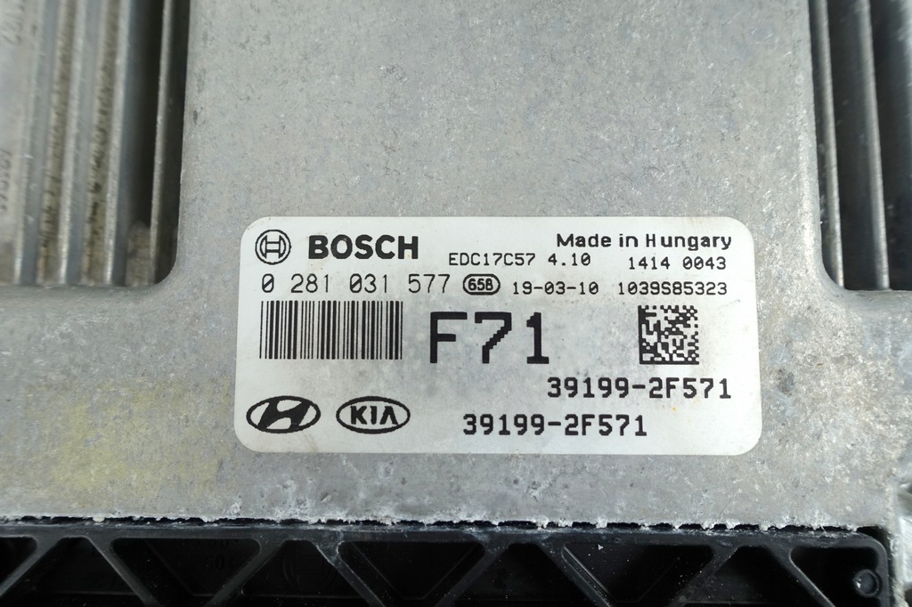 CALCULATOR HYUNDAI TUCSON 2 LIFT 2.0 CRDI 0281031577 Product image