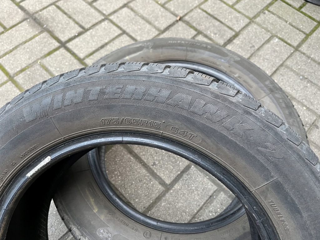 175/65/15 175/65R15 84T Firestone Winterhawk 2 5,7 mm 2009 în bucăți Product image