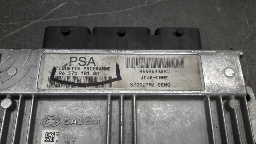 9657018180 Controller pentru câini Sagem Citroen C3 1.4 Product image