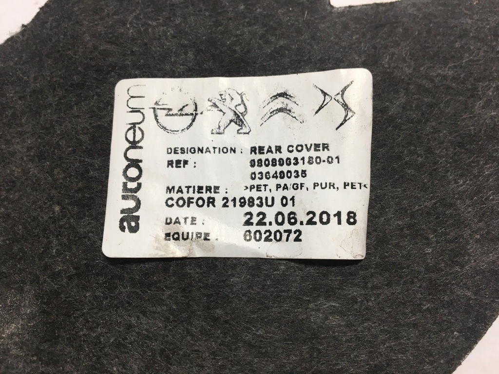 SUNET MOTOR OPEL COMBO E 18- 1.5 HDI Product image