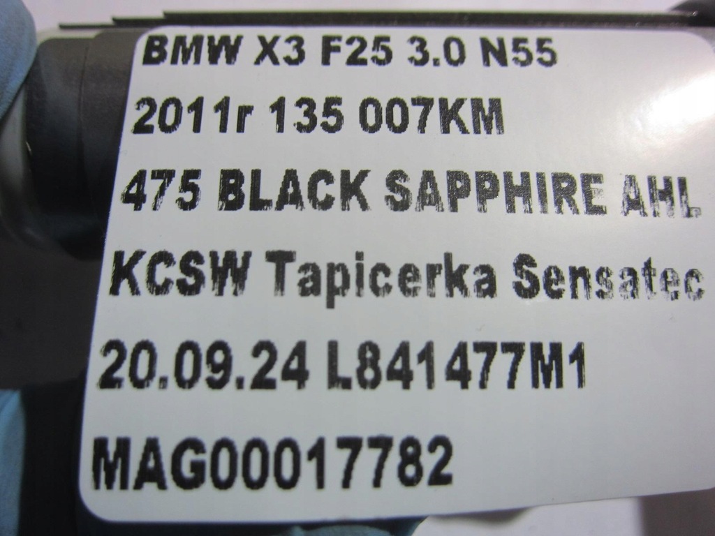 BMW X3 F25 N55 F20 N20 F30 F31 BOBINA DE Aprindere 7594596 8616153 12137594596 Product image