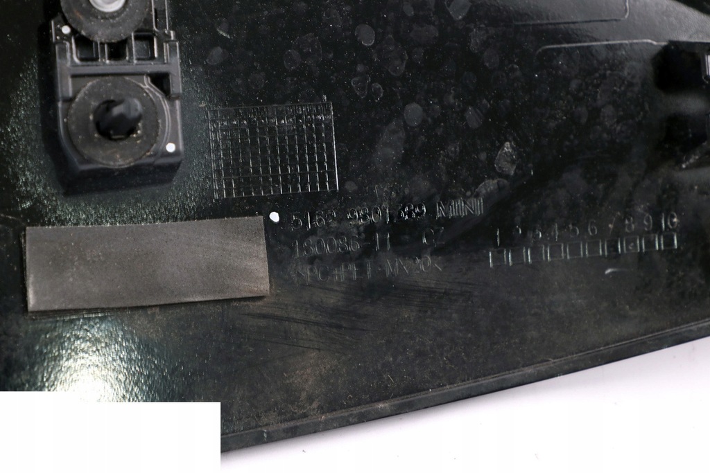 MINI R60 Spoiler Eleron Spoiler Flaps Spate Negru Product image