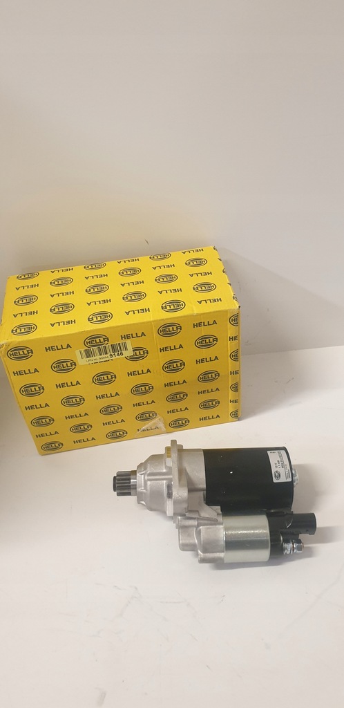 Starter HELLA 8EA 012 527-551 Audi Seat Skoda Volkswagen 12 V 2 orificii Product image