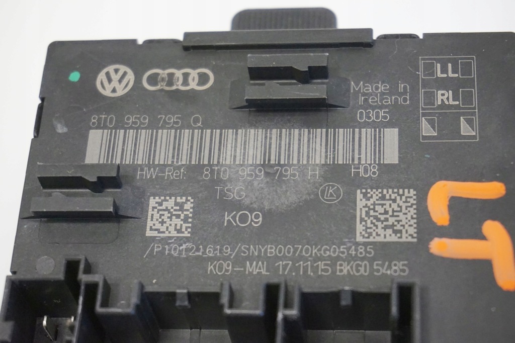 MODUL UȘĂ STÂNGA SPATE AUDI A5 8TA 8T0959795H Product image