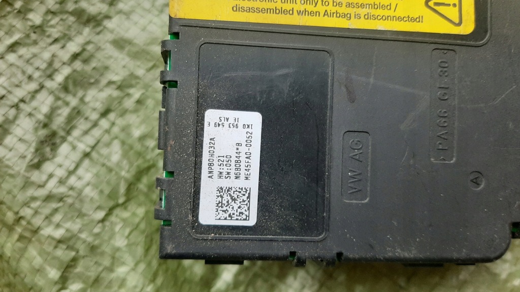 SENSOR unghi de virare VW GOLF V TOURAN SI AUDI A3 1K0959654 1K0953549E Product image