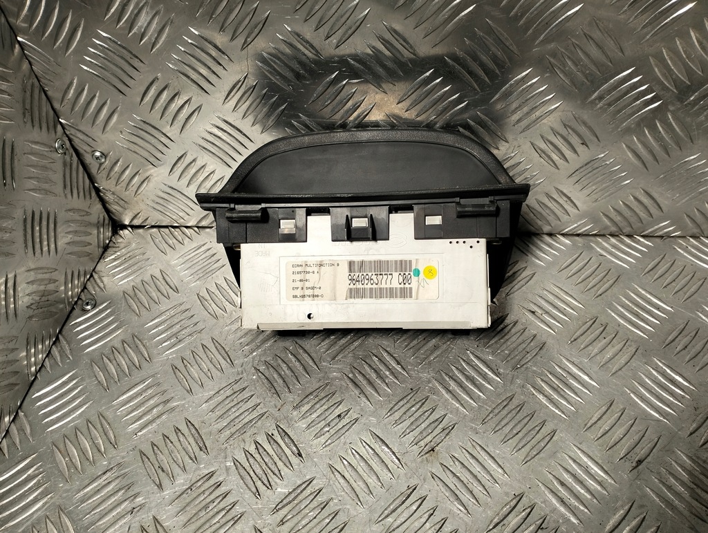 Afișaj radio Peugeot 307 9640963777 Product image