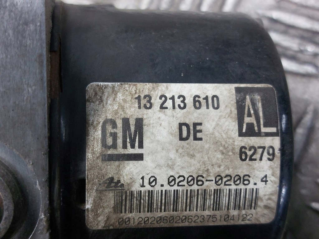 ABS CONTROLLER POMPA OPEL ASTRA H 13213610 Product image