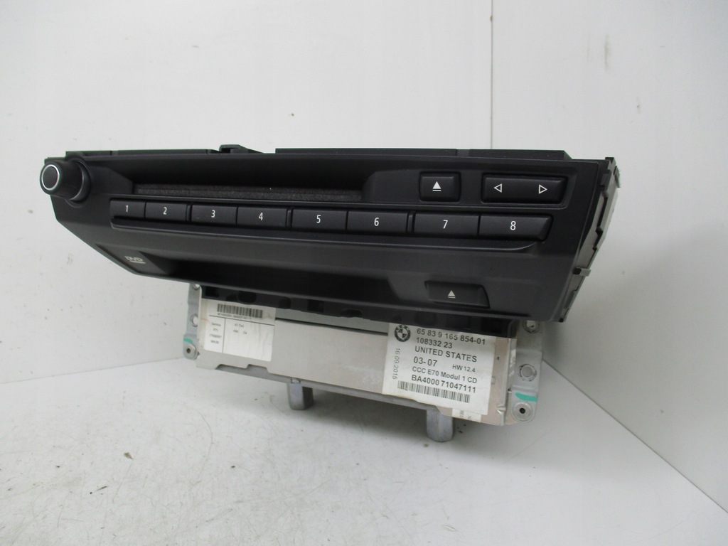 BMW X5 E70 cititor de navigație modul CCC 9165854 9133784 Product image
