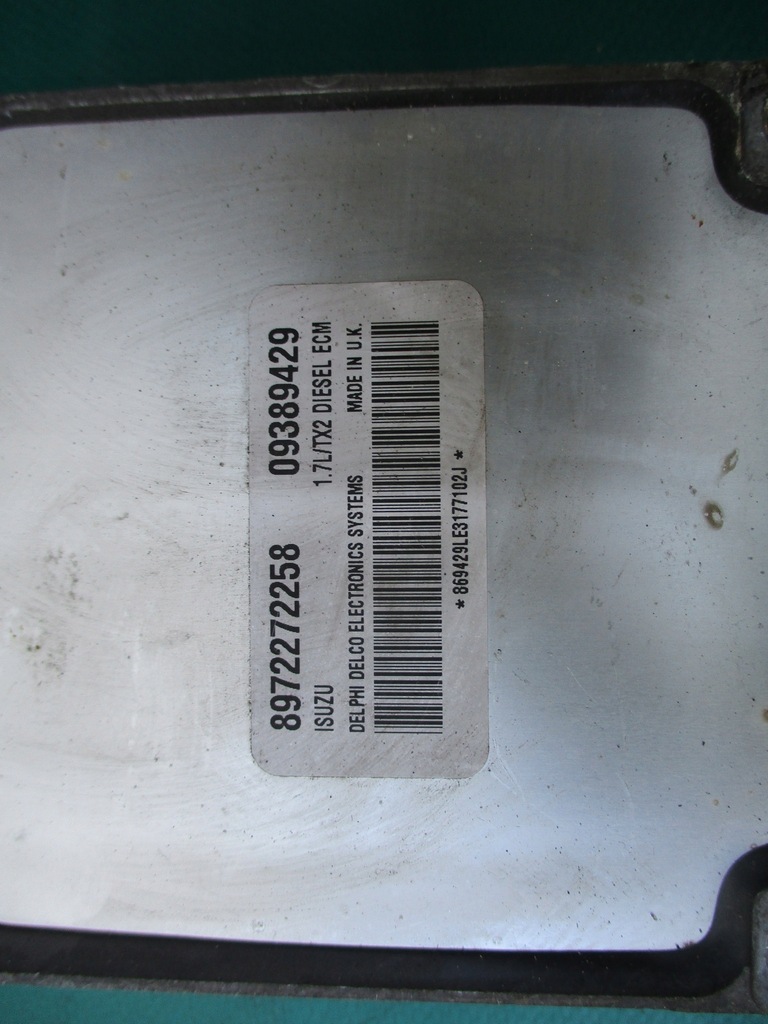 CONTROLLER MOTOR OPEL CORSA C 1.7 DTI 8972272258 Product image