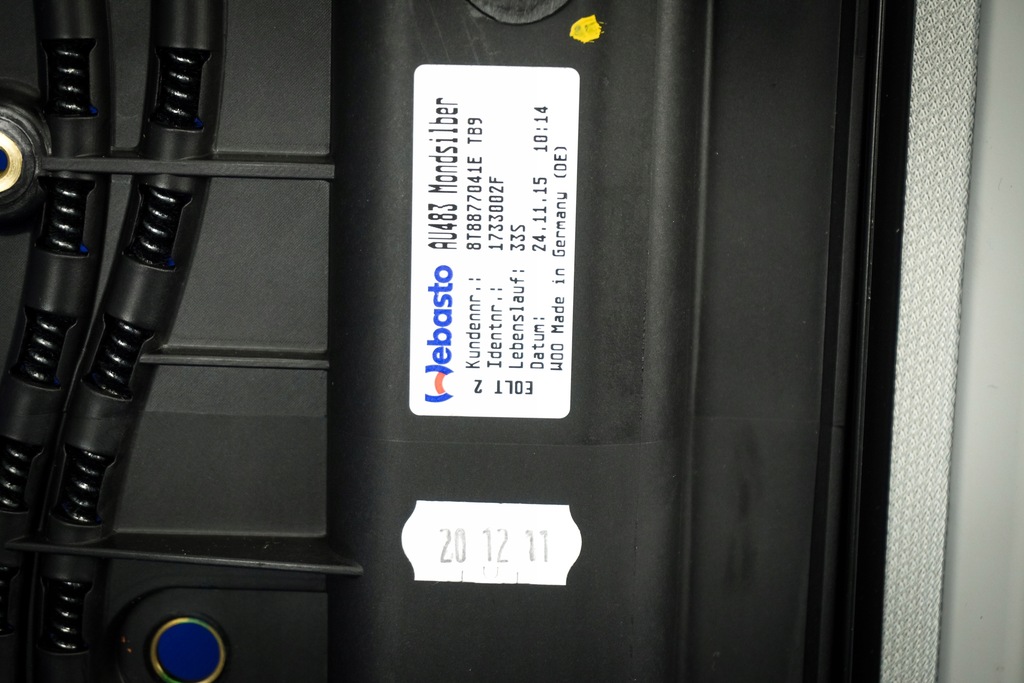 Trapă Audi A5 S5 Spb 8T8 8T8877041E TB9 Product image