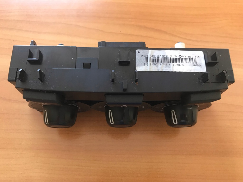 Panou comutator aer conditionat Citroen C3 2009- Product image