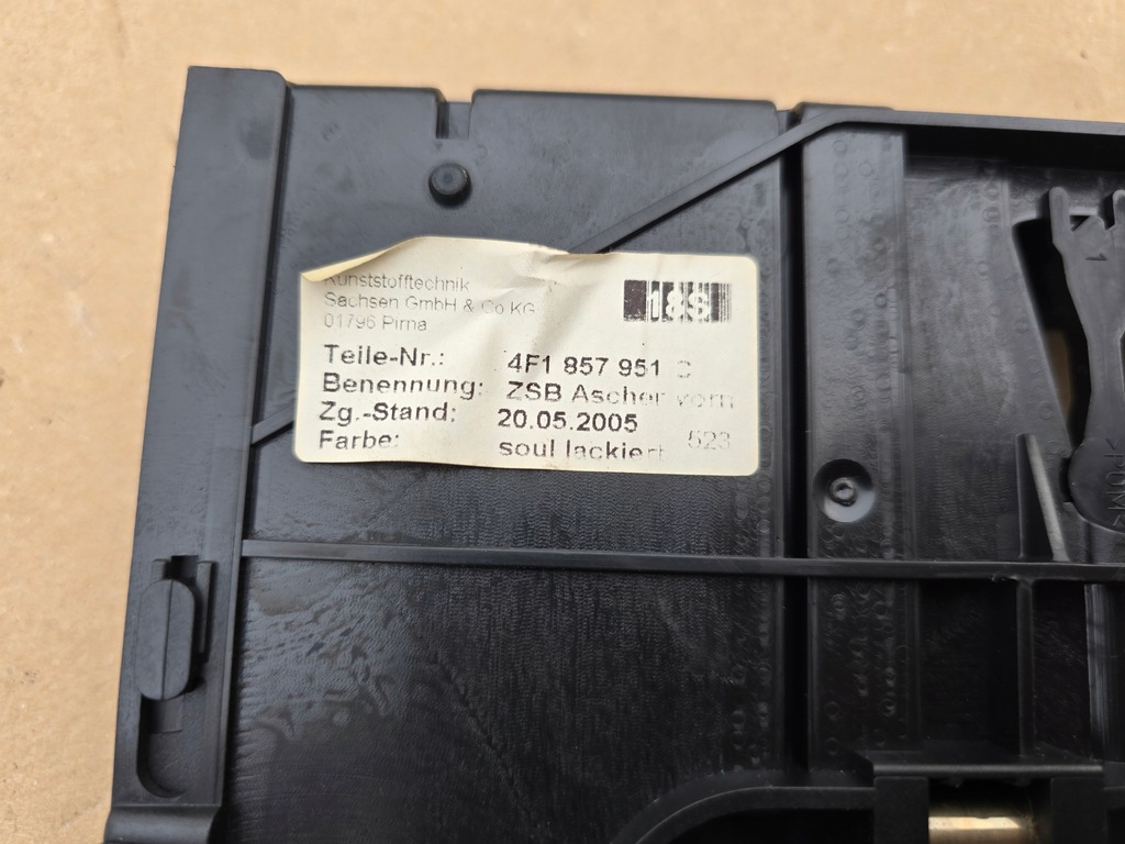 Audi A6 C6 2004-2011 Tunel frontal Product image