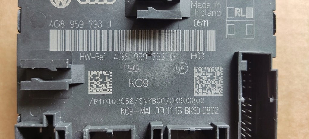 Controler usi fata stanga AUDI A6 C7 4G0959793G Product image