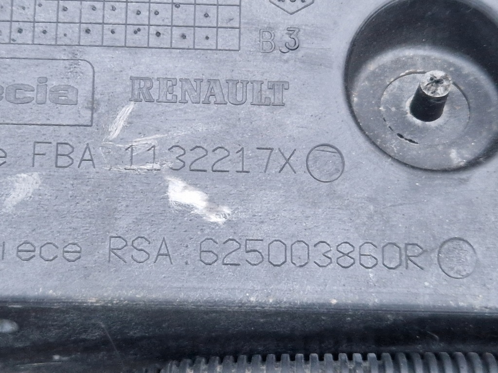 CLIO IV CAPTUR PENTRU PENTRU PENTRU CENTRU CASTLE 625003860R 12-2019 Foarte bine Product image