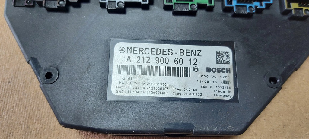 Modul controler Mercedes E W207 SAM, sigurante Product image