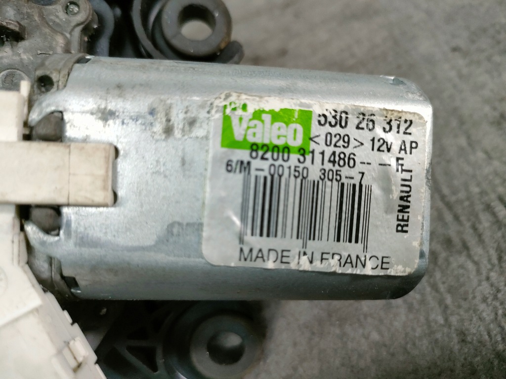 RENAULT CLIO III 05-12 Motor ștergător spate 8200311486 Product image