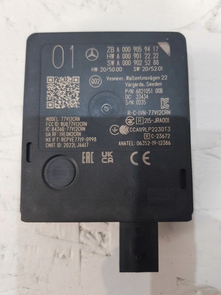 SENSOR DE PROXIMITATE RADAR SPATE MERCEDES A0009059417 Product image