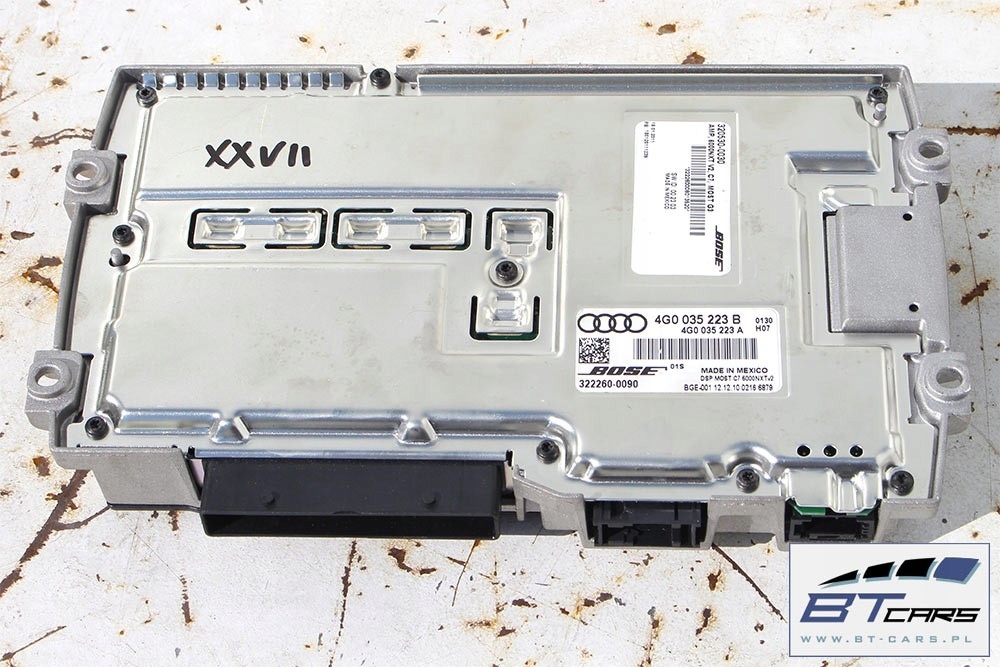 Difuzoare Audi A8 Speaker + Amplificator 4G0035223B BOSE 4H 4H0 4H035397 4H00 Product image