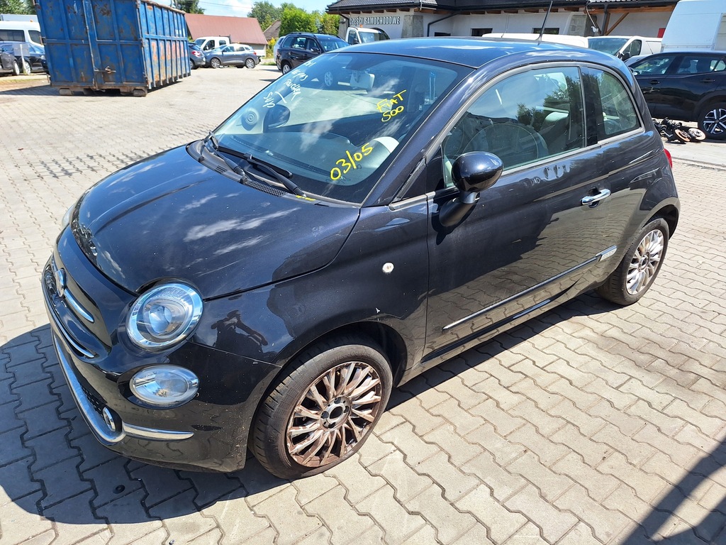 FIAT 500 CUREA DE INFORTARE LAMPA APOI BARA FATA LIFT 876 NERO Product image